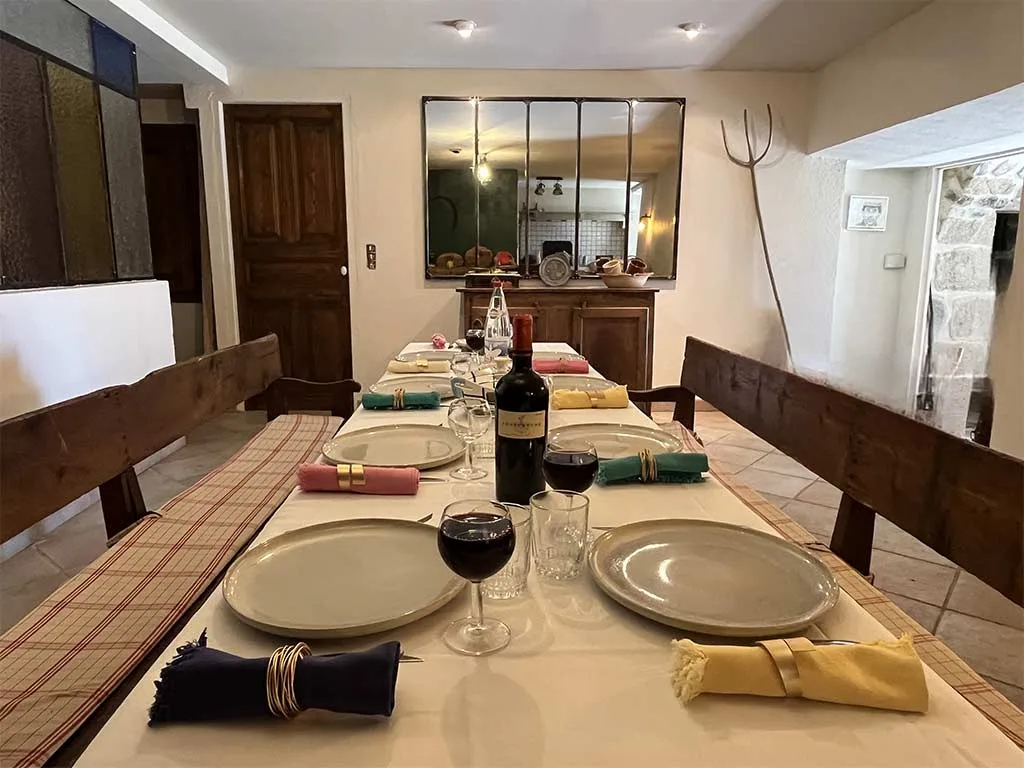 grange ardeche table hotes