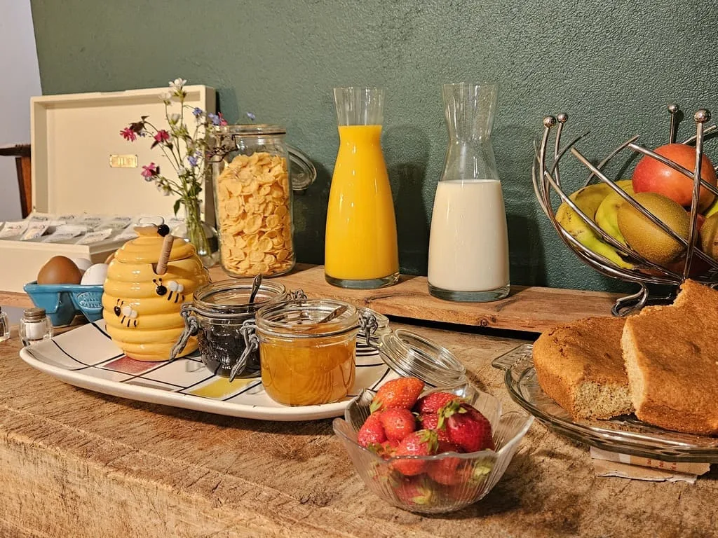 grange ardeche manger chez l'habitant table hotes petit dejeuner